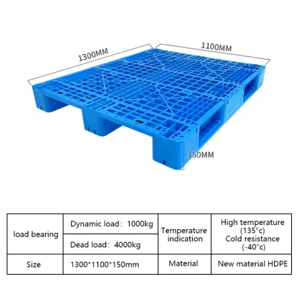 Character Plastic Pallet for Optimized Warehouse Storage