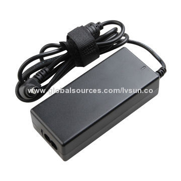 Ultra-slim Laptop AC Adapter with 19V Output, 90W Maximum Power, Fits for HP/COMPAQ Notebook