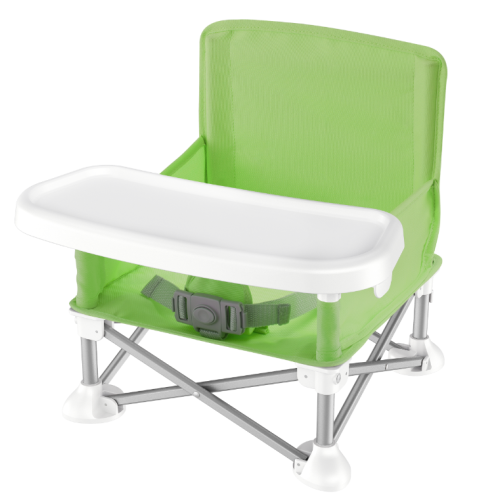 2-in-1 Folding Booster Feeding and Floor Seat