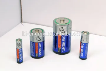 R6 aa 1.5v metal jacket dry battery