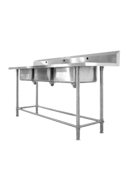 Stainless steel medical hand wash basin