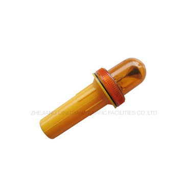 Round Head Traffic Light with Handle and Warning Lamp