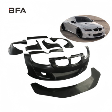 ROCKET BUNNY Wide-Body Body Kit for BMW 3 Series E92 E93 M3 Front & Rear Bumper Spoiler Rear Wing