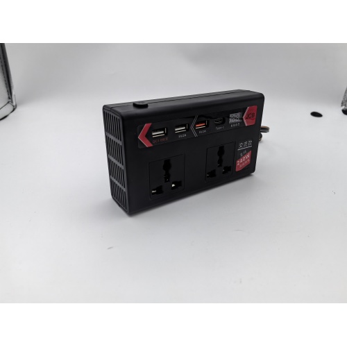 Bulk Car Power Inverter 12V/24V to 220V AC 240W with Multi-Ports & Smart Display