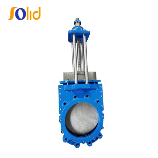 PN16 Wafer Type Knife Gate Valve