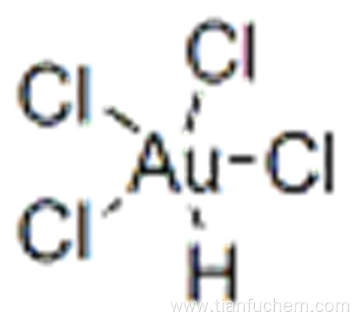 AUre (1 -), tétrachloro-, hydrogène (1: 1), (57191295, SP-4-1) - CAS 16903-35-8