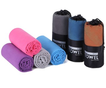 Custom Logo Printed Yoga Towel - Quick Dry Microfiber Gym Towel for Unisex