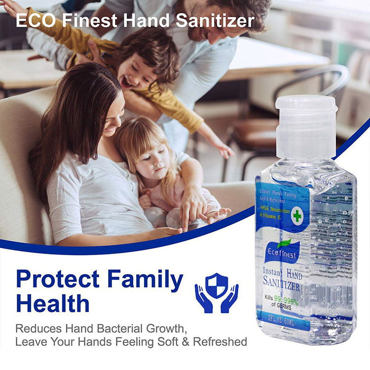 Handizkako Pertsonala Zaintzeko Waterless Mini Hand Sanitizer Gel