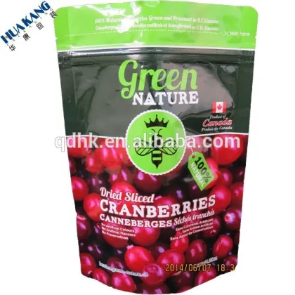 plastic Frozen Cranberries Bag