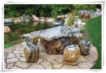 China new product hot outdoor furniture marble sculpture table set