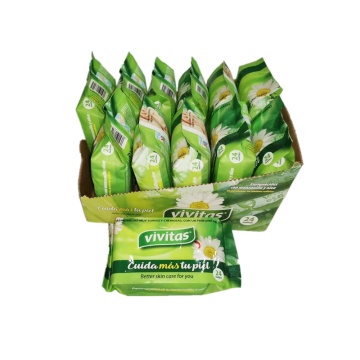 Etiqueta privada Biodegradável Biodegradável Wet Wipes