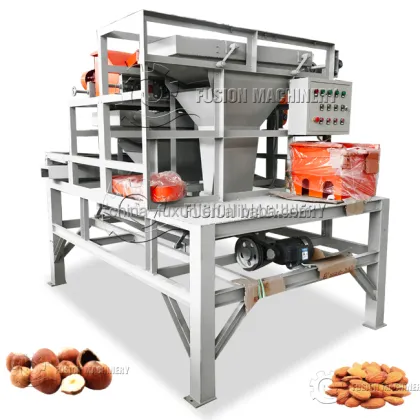 Pecan Nut Cracking and Kernel Separation Machine
