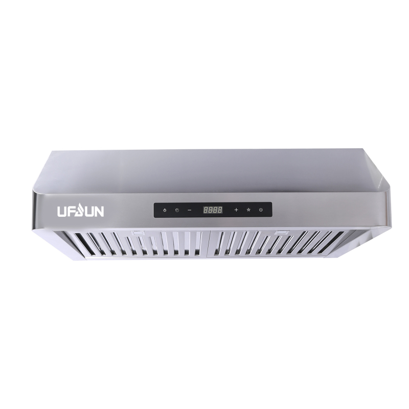 Hot Sell Under Cabinet Commercial Kitchen Stainless Steel Range Hood With ETL Certificated