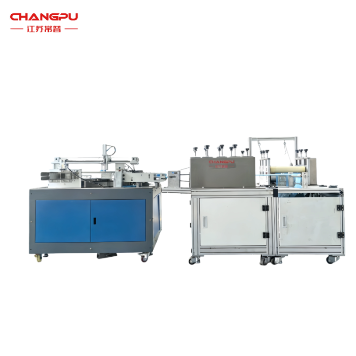 صناعة أغطية الأحذية غير المنسوجة وتعبئتها