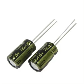 Wholesale 35V 100uF High Temp Aluminum Electrolytic Capacitor