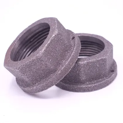 Casting iron gas meter connector nut