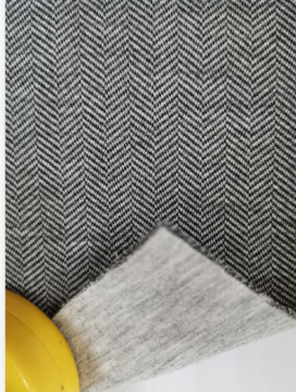 Herringbone Twill Scuba Knitting Fabric