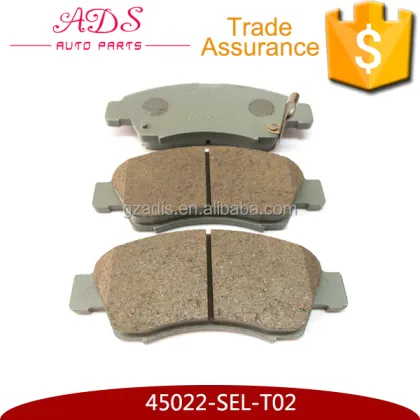 China Factory Price Auto Spare Parts: Wearever Semi-metallic Brake Pads for Civic
