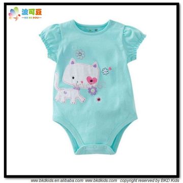 BKD bubble sleeve cute style baby onesie