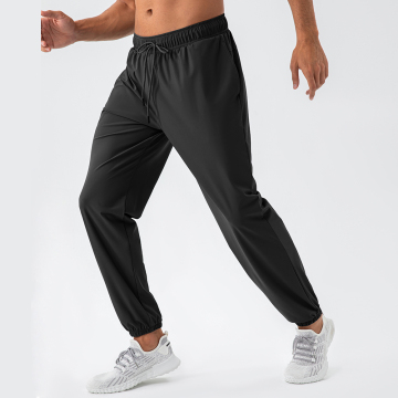 Custom Logo atmungsaktive Sporthosen: Premium -Baumwoll -Jogginghosen für Männer laufen und trainieren