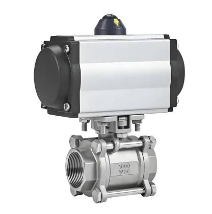 Pneumatic Screw Valve for Pipeline Control