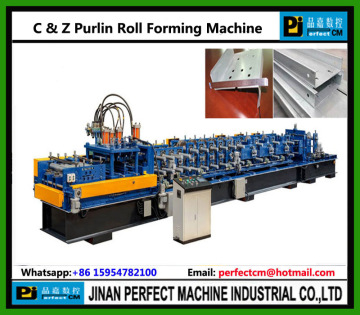 C and Z Purlin Roll Forming Machine