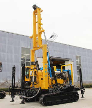 200m Depth Crawler Drill Rig for Soil and Rock Boring in Philippines