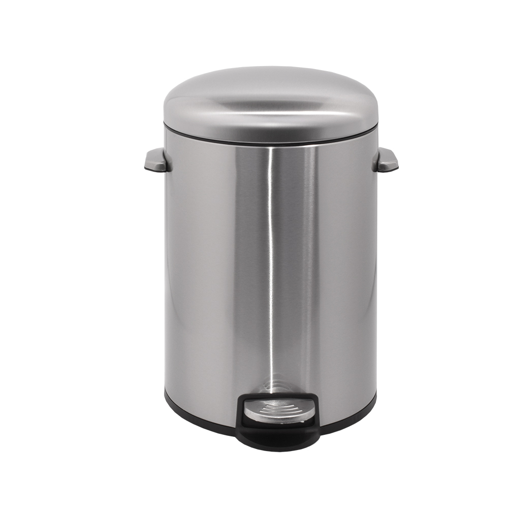 5L Dome Lid Bathroom Trash Can