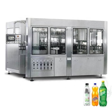 Machine de désinfection et de remplissage liquide automatique pour les bouteilles pour animaux de compagnie avec 6 buses