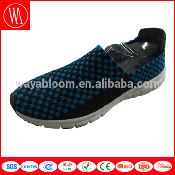 Elegant men's check casual loafers