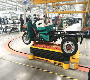 Two Wheeler and Tricycle Assembly Line Manufacturer