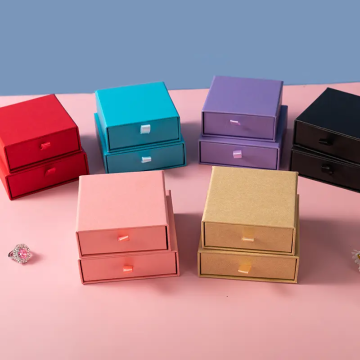 A1 Luxury Jewellery Gift Packaging Box with Drawer for Custom Jewelry Boxes with Logo