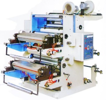 Two colour flexographic printing machine YT