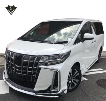 Alphard Front Bumper Upgrade Options for 2012, 2015, 2017, and 2018 Models