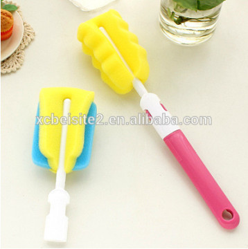 J227 family best sponge cup long handle cleaning brush