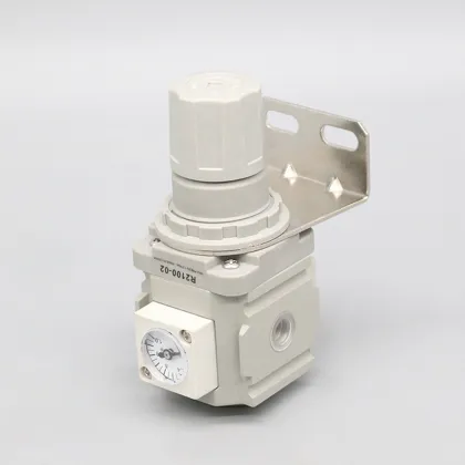 SHINYEE Pneumatic Reducing Valve R1100-8100: CKD Type Reversible Aluminum Pressure Regulator