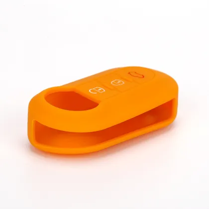 Silicone car key case in key wallet