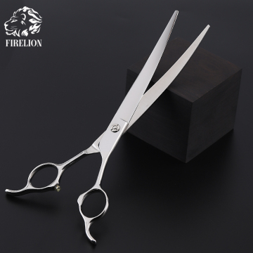 Professional Pet Grooming Scissors 8.0 Inch JP440C Steel Curved Shear for Dogs
