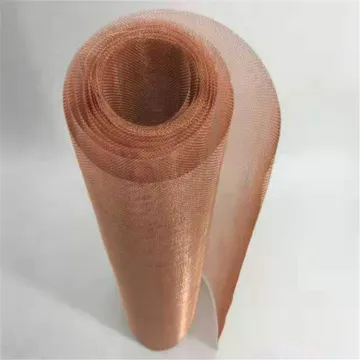 200-250 Mesh Red Copper Mesh Shielding Copper Wire Mesh Foil