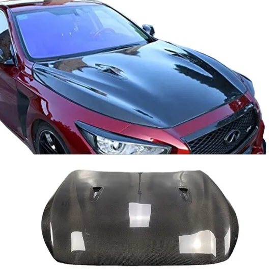 Q50 GTR Style Carbon Fiber Bonnet Body Kit