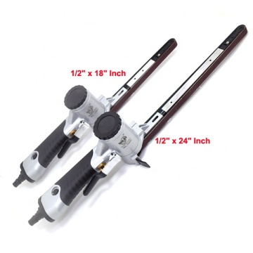 1/2, 24, 18 Inch Extended Air Belt Sander for Woodworking and Metal Polishing