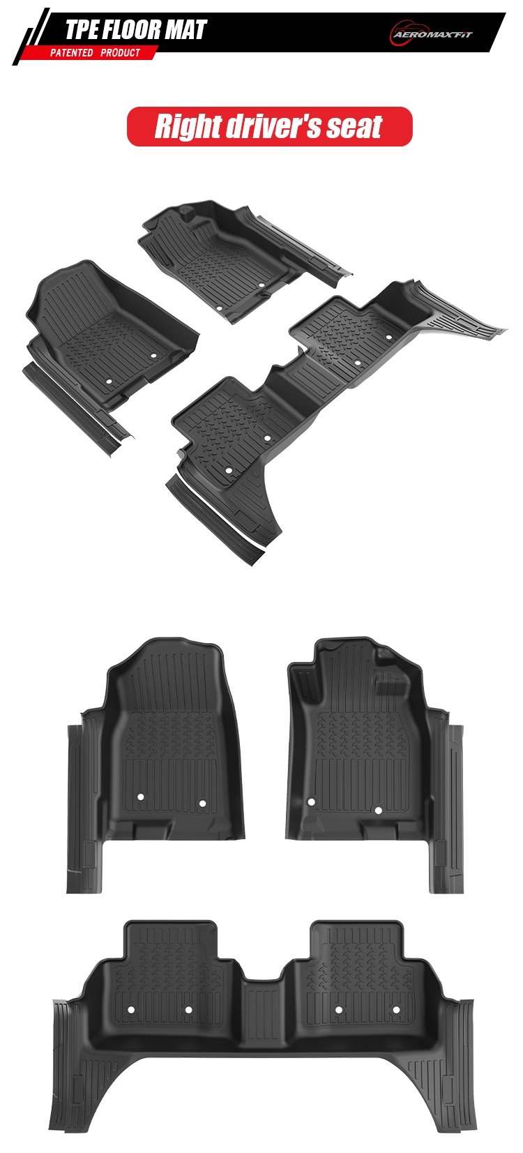 2016-2021 Civic FC floor mats1 (2)