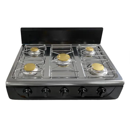 High-Quality Low-Price 5-Burner Cast Iron Gas Stove