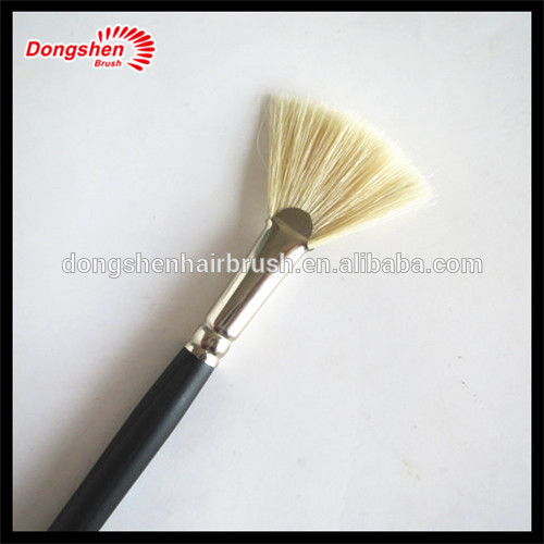 Boar hair fan brush,Bristle hair fan brush, Mask brush , makeup brush free samples