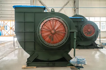 Electric power energy conservation boiler fan