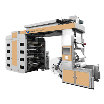 8-χρωμάτων ταινία BOPP Flexo Printing Machine για προσιτά περιλαίμια κυπέλλου