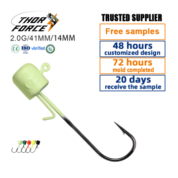 سحر الصيد Thorforce: Softbaits ورؤوس الرقص والرابطات المعدنية لغرابة القفز