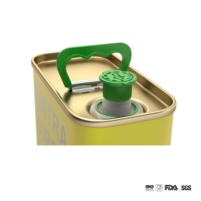 DADI 500ml Olive Oil Narrow Edible Square Container