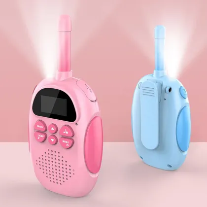 Mini Outdoor Eco-Friendly Toy: Parent-Child Handheld Radios for Kids