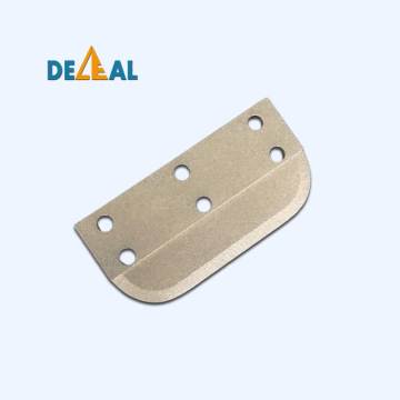90x45x4mm Purple Copper Material Bag Making Machine Side Treated Heat Sealing Hot Cutting Blade